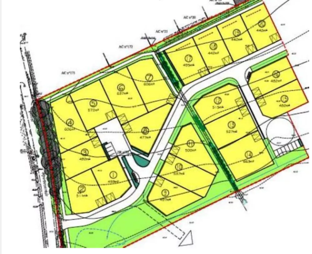 Image du terrain Terrain à bâtir de 442 m² à GRAND'LANDES (85)