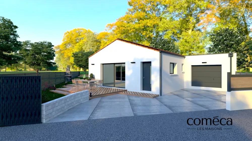 Image du modèle de maison Visuel 3D - Façades (2)