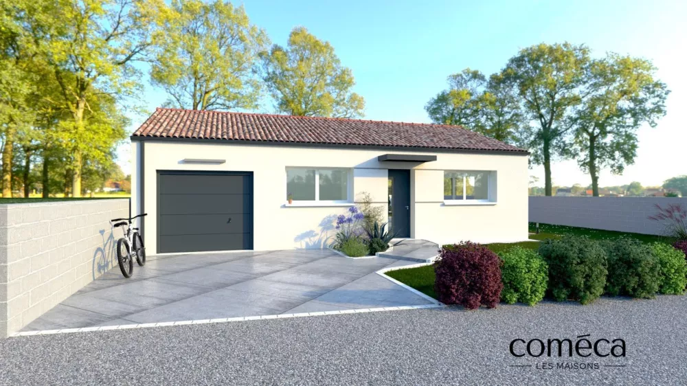 Image du modèle de maison Visuel 3D - Façade Avant (2)