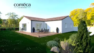 Image du modèle de maison Visuel 3D - Façade Arrière (1)