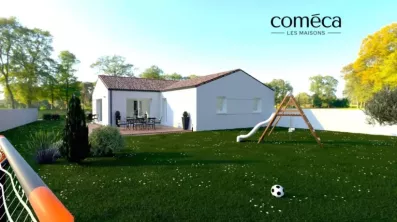Image du modèle de maison Visuel 3D - Façade Arrière (2)