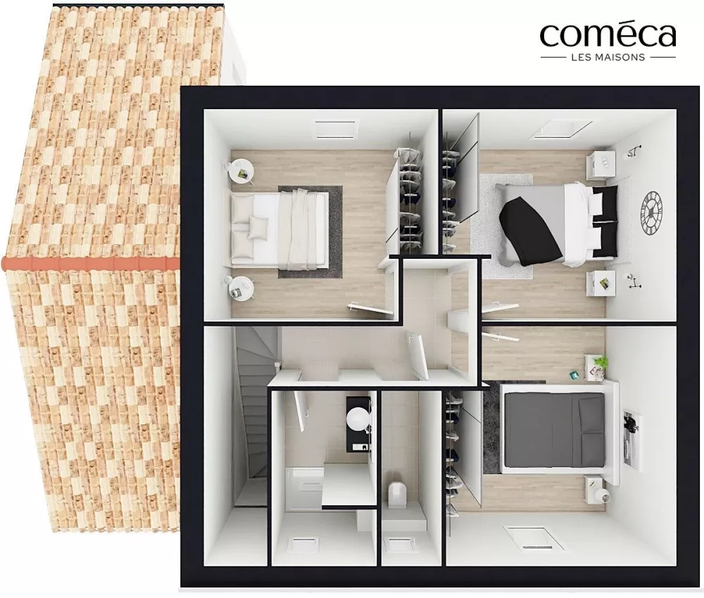 Image du modèle de maison Plan Etage