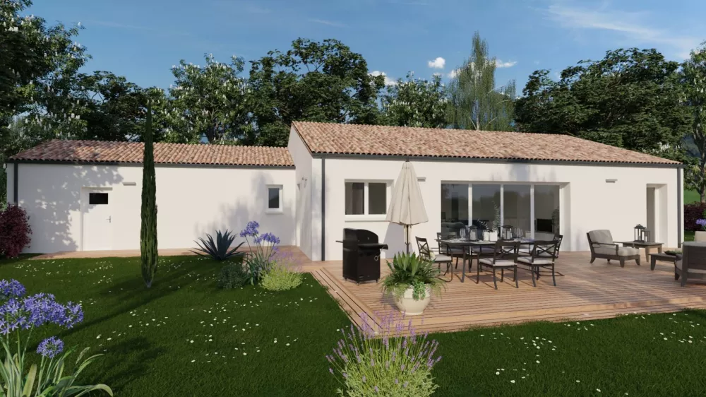 Image du modèle de maison Visuel arrière