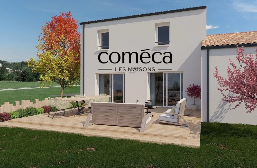 Image du modèle de maison Rendu Ext Arrière