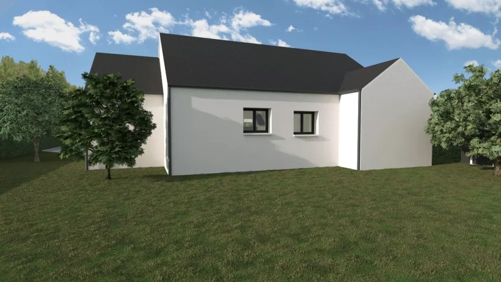 Image du modèle de maison Viseul arrière