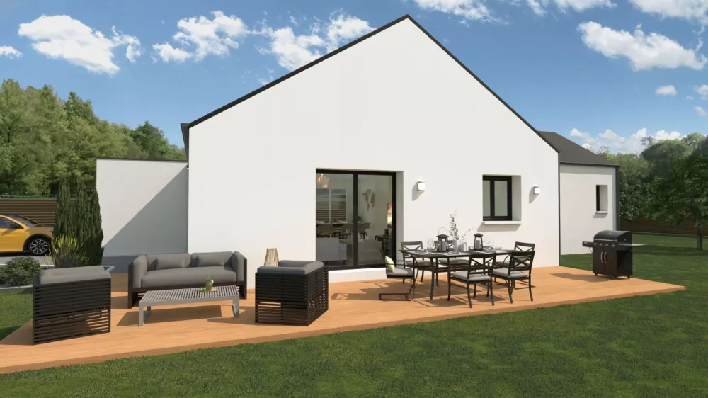 Image du modèle de maison Visuel arrière