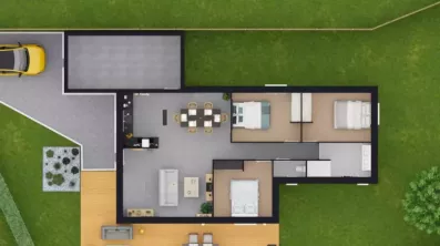 Image du modèle de maison Visuel global