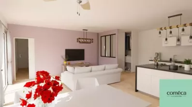 Image du modèle de maison lot 5 Malika pc de vie avec logo