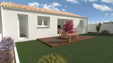 Image du modèle de maison Talmont Les Songes arrière 2