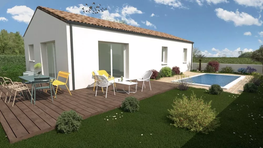 Image du modèle de maison façade sud