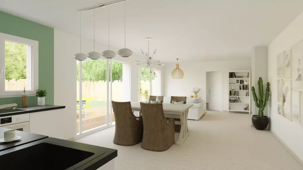 Image du modèle de maison ILE D OLONNE SANDRINE IAD PC DE VIE CUISINE