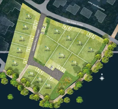 Image du modèle de maison plan impressionniste