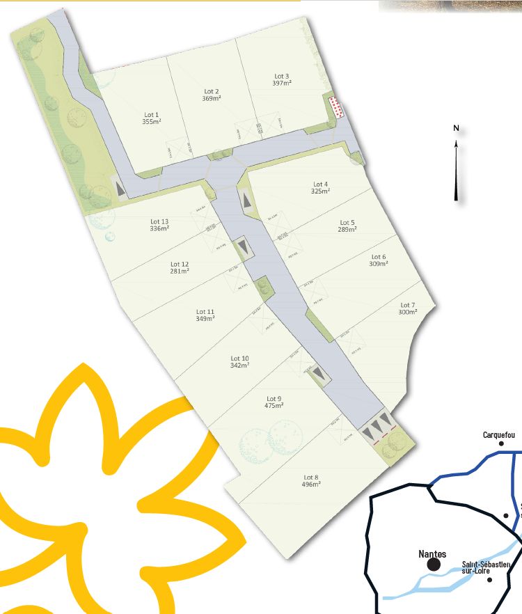 Image du modèle de maison Lotissement Le Loroux Bottereau