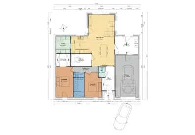 Image du modèle de maison Plan RDC (15)