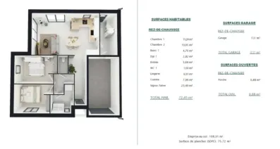 Image du modèle de maison su