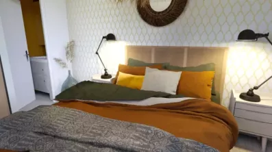 Image du modèle de maison intérieur chambre