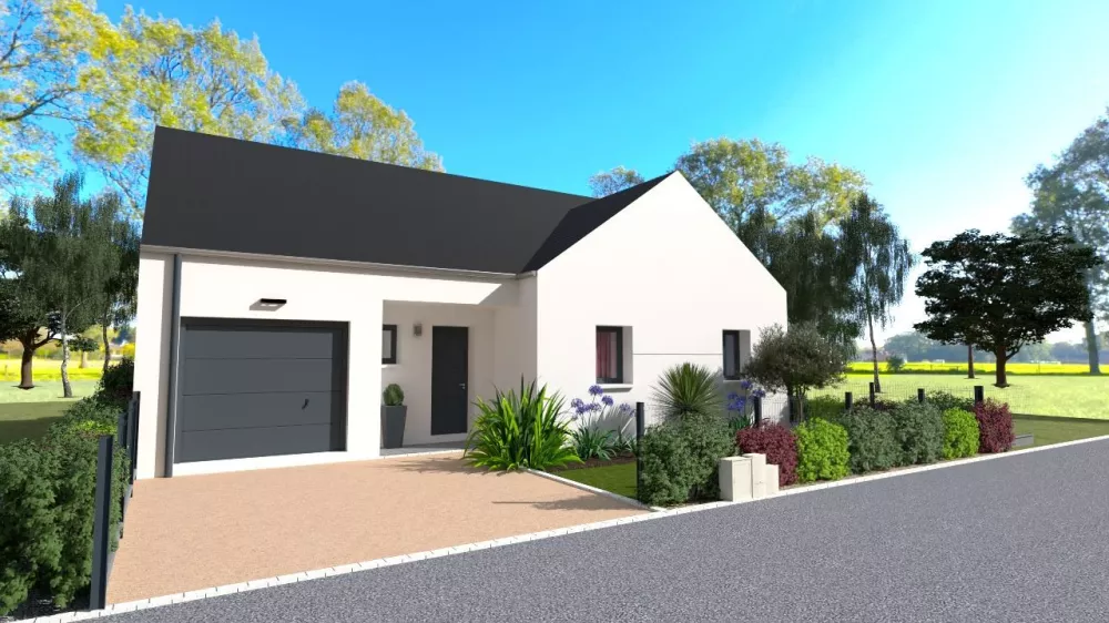 Image du modèle de maison photo coté rue