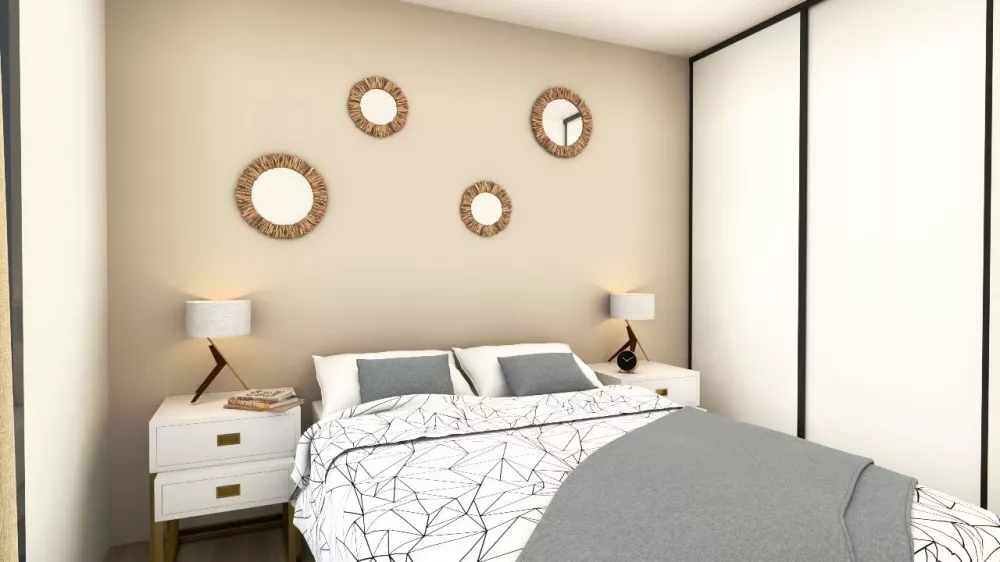 Image du modèle de maison chambre 1