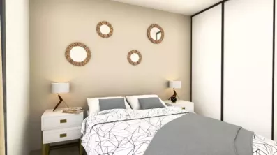 Image du modèle de maison chambre 1