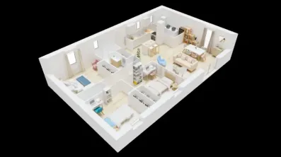 Image du modèle de maison Plan_axo