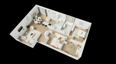 Image du modèle de maison 1axo