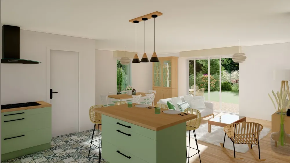 Image du modèle de maison intérieur_13 - Photo