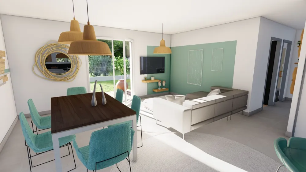 Image du modèle de maison int3