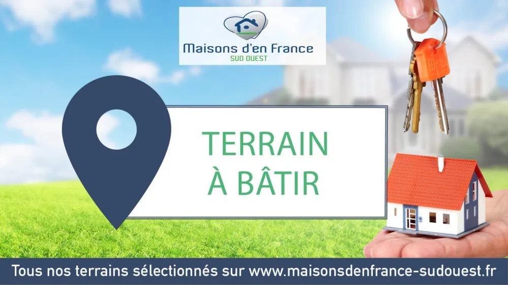 Image du terrain Terrain à bâtir de 429 m² à TOSSE (40)