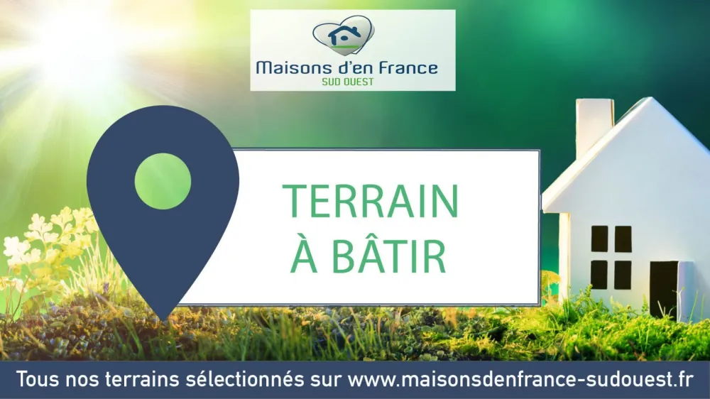 Image du terrain Terrain à bâtir de 500 m² à BOUGUE (40)