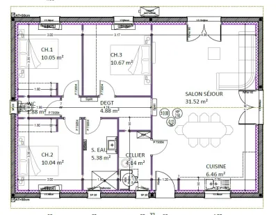 Image du modèle de maison Plan