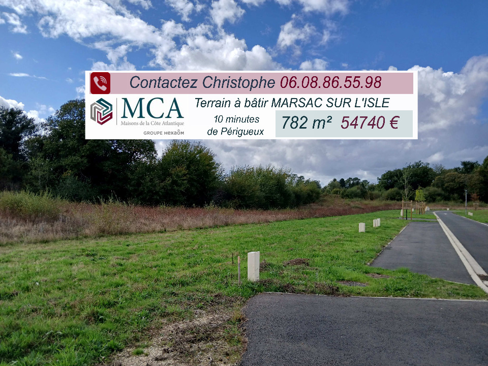 Image du terrain Terrain à bâtir à Marsac-sur-l'Isle (24430)