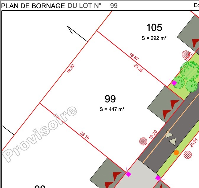 Image du terrain Terrain à bâtir à Le Gua (17600)