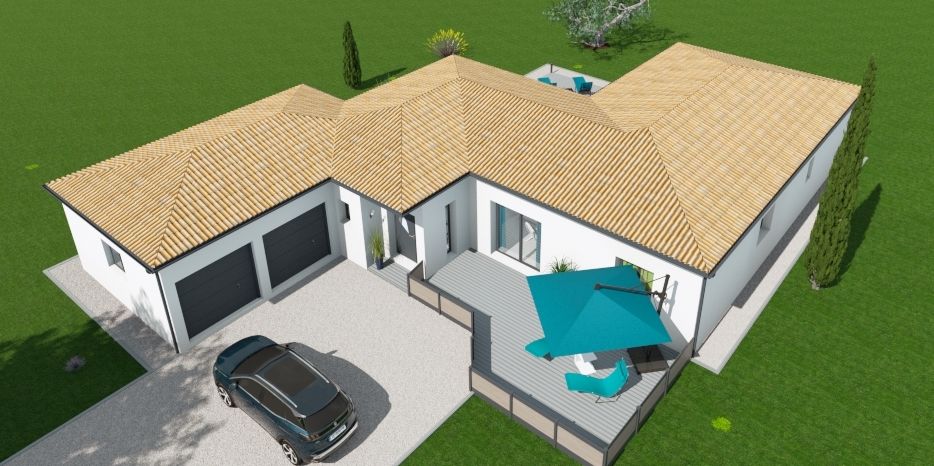 Image du modèle de maison Vue ext 3