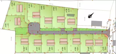 Image du modèle de maison plan de division