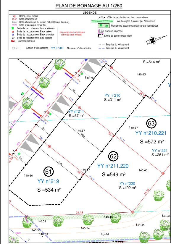 Image du terrain Terrain à bâtir de 547 m² à VOVES (28)