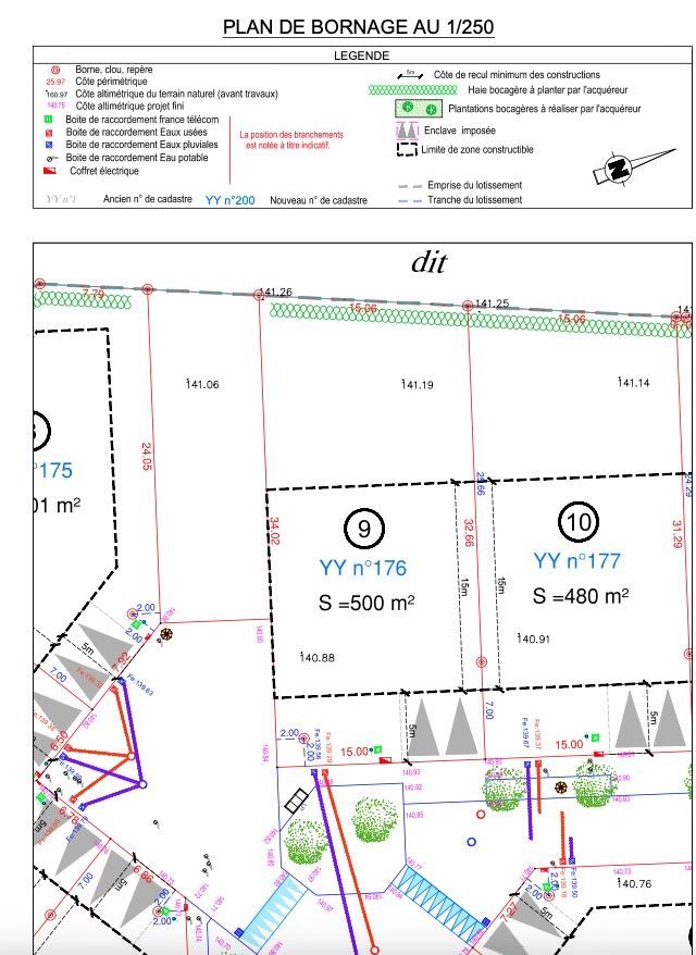 Image du terrain Terrain à bâtir de 480 m² à VOVES (28)