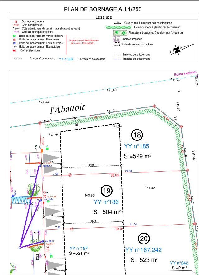 Image du terrain Terrain à bâtir de 527 m² à VOVES (28)