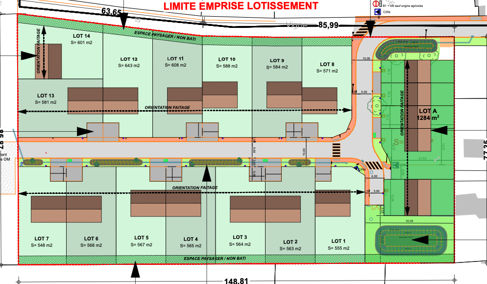 Image du terrain Terrain à bâtir de 555 m² à OUARVILLE (28)