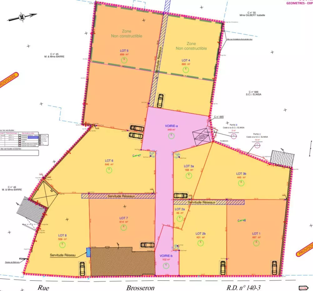 Image du terrain Terrain à bâtir de 448 m² à CHATEAUNEUF-EN-THYMERAIS (28)