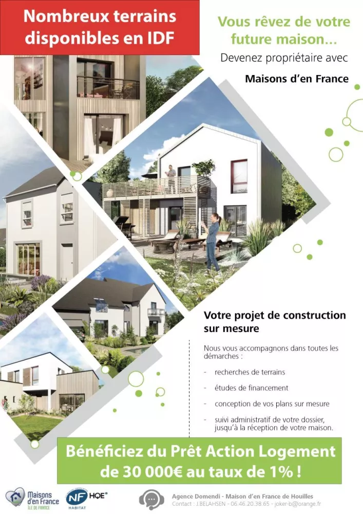 Image du terrain Terrain à bâtir de 450 m² à ERAGNY-SUR-EPTE (60)