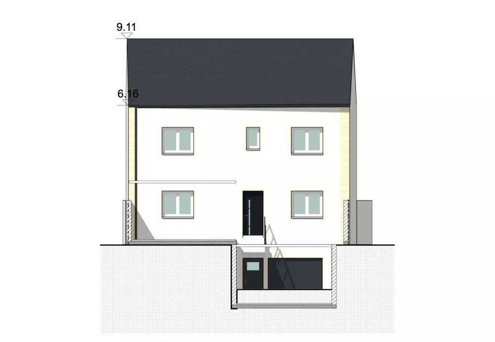 Image du modèle de maison Coupe 1-9