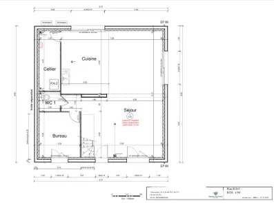 Image du modèle de maison PERMIS VISUEL RDC