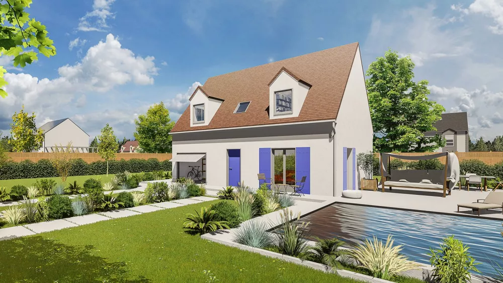 Image du modèle de maison A-JUPITER-R+C GI 100 T6 - 2L