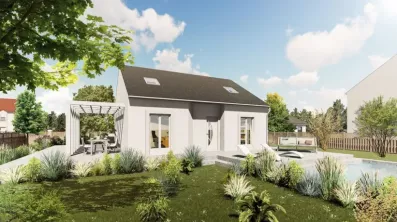 Image du modèle de maison C-SATURNE-R+C 100 T6 - 2L+C