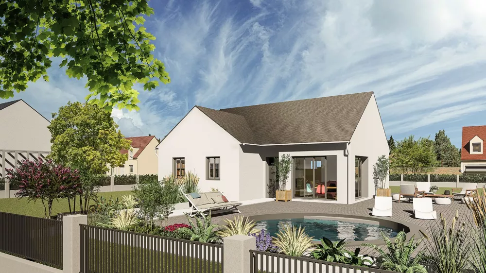 Image du modèle de maison B-TERRE-PP 90 T5