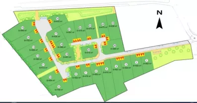 Image du modèle de maison plan de composition bois louvet