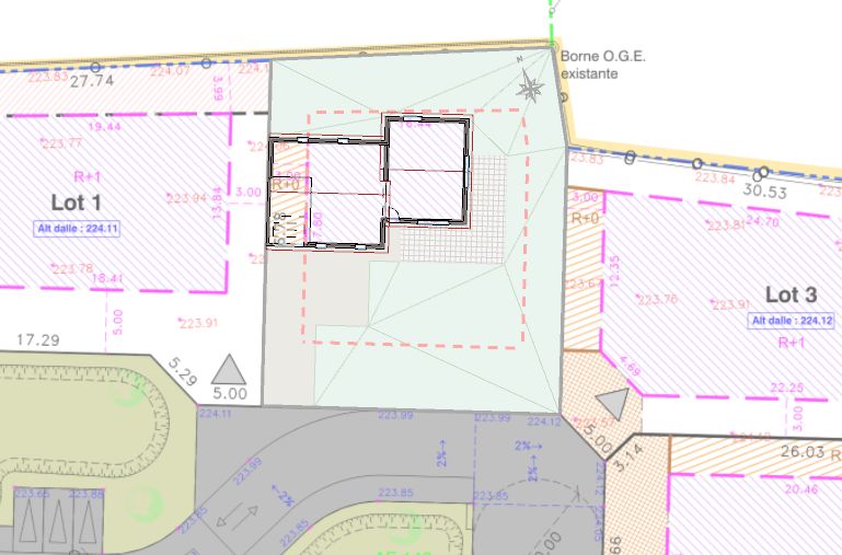 Image du modèle de maison Plan Masse