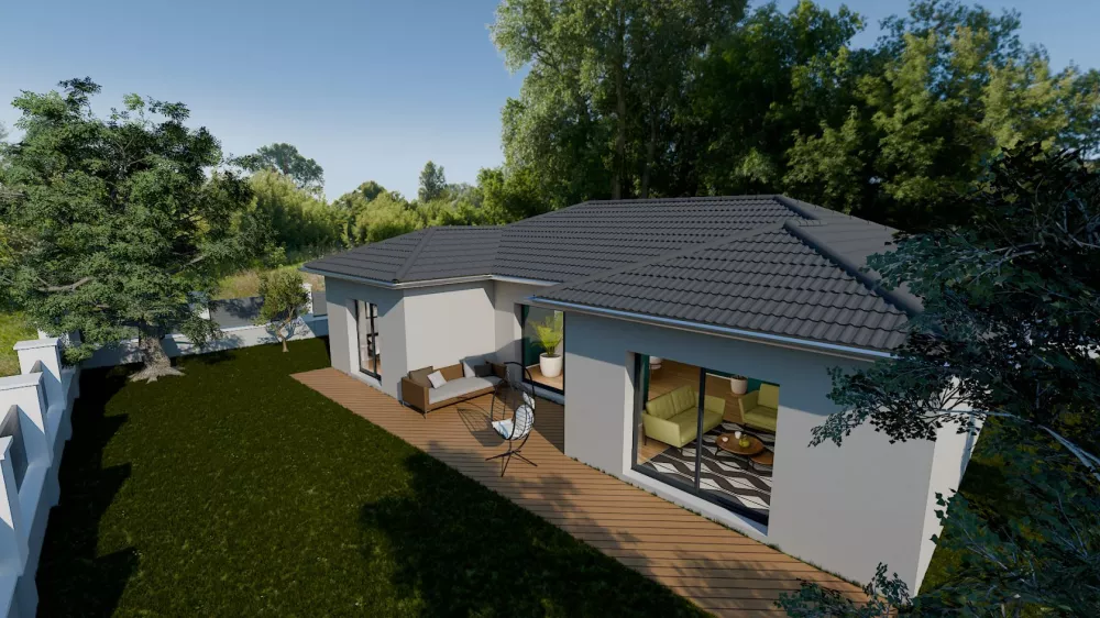 Image du modèle de maison U Extérieur 1