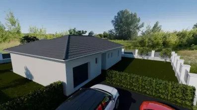 Image du modèle de maison U Extérieur entrée 1