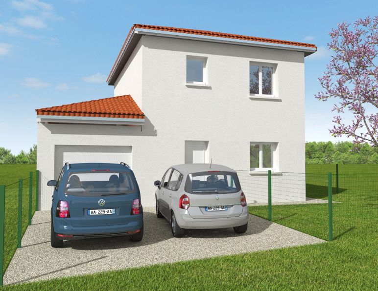 Image du modèle de maison Domino 91m² hab avant